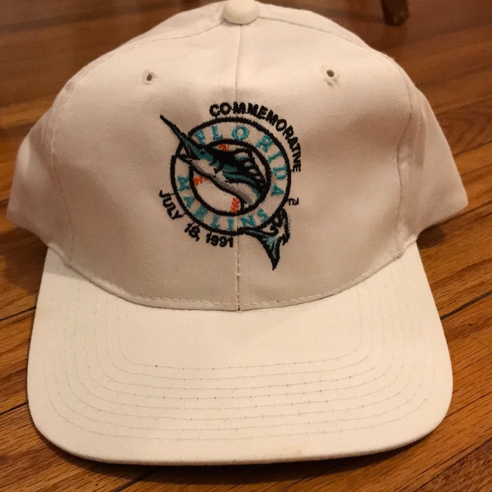 Vintage Florida Marlins 1991 Snap Back Hat